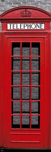 Poster London - Red Telephone Box