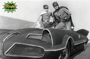 Ilustracija Batmobile 1966, (40 x 26.7 cm)