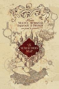 Umjetnički plakat Harry Potter - Marauder's Map, (26.7 x 40 cm)