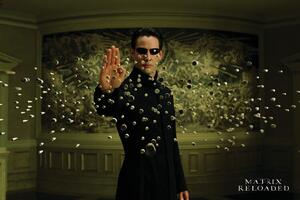 Umjetnički plakat Matrix Reloaded - Bullets, (40 x 26.7 cm)