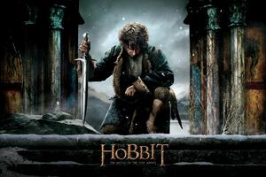Umjetnički plakat Hobbit - Bilbo Baggins, (40 x 26.7 cm)