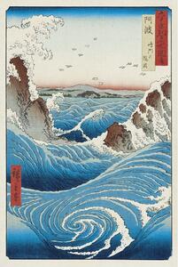 Poster Hiroshige - Whirlpools, (61 x 91.5 cm)