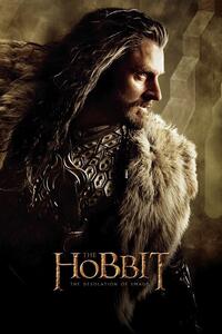 Ilustracija Hobbit - Thorin, (26.7 x 40 cm)