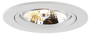 Set od 6 modernih ugradbenih reflektora bijeli nagibni AR70 - Cisco