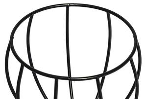 Moderna stropna svjetiljka crna 40 cm okrugla 3 svjetla - Botu