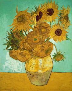 Vincent van Gogh - Reprodukcija umjetnosti Suncokreti, (30 x 40 cm)