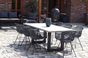 Vrtni blagovaonski set sa stolom od cementa – Hag Premium
