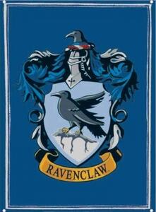 Metalni znak Harry Potter - Ravenclaw, (15 x 21 cm)