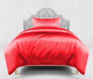 Svilena Posteljina - Jednostruki Krevet - Scarlet Crvena