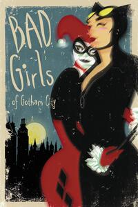 Umjetnički plakat Bad Girls of Gotham City, (26.7 x 40 cm)