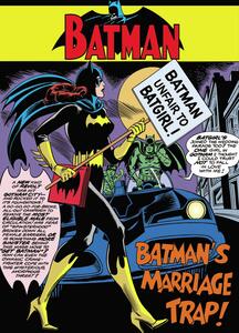 Umjetnički plakat Batman's marriage, (26.7 x 40 cm)