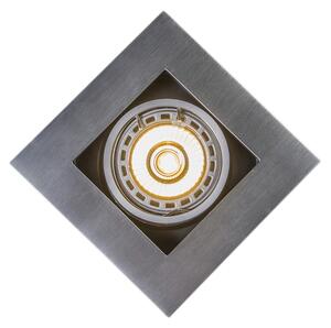 Komplet od 10 modernih ugradbenih reflektora od aluminija debljine 3 mm - Qure