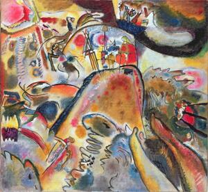 Wassily Kandinsky - Reprodukcija umjetnosti Small Pleasures, 1913, (40 x 40 cm)