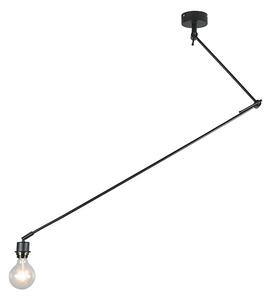 Moderna viseća svjetiljka crna bez sjene - Blitz I