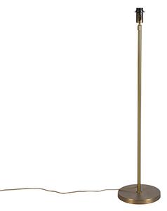 Vintage podna lampa podesive visine brončana - Parte