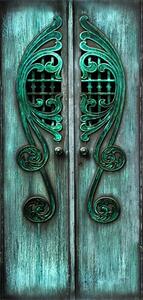 Foto tapeta za vrata - Emerald Gates