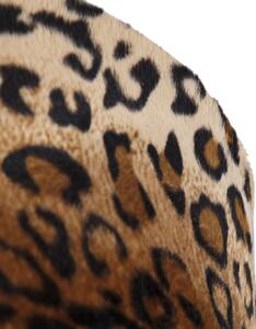 Velur sjenilo leopard dizajn 35/35/20 zlato iznutra