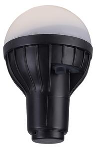 Dizajn vanjske podne svjetiljke crna IP44 sa LED RGBW - Mart Pua