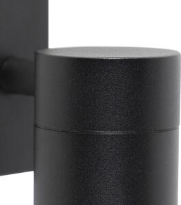 Pametna vanjska zidna svjetiljka crna sa WiFi GU10 IP44 - Solo