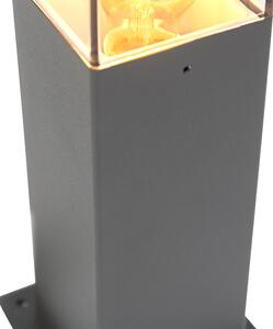Moderna stojeća vanjska svjetiljka 30 cm antracit IP44 - Danska