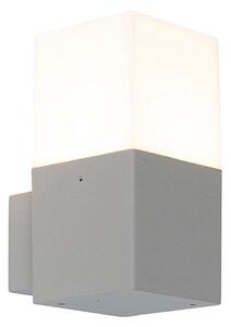 Moderna vanjska zidna svjetiljka siva IP44 - Danska