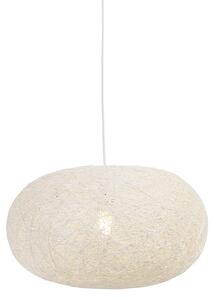 Country svjetiljka za vješanje bijela 50 cm - Corda Flat