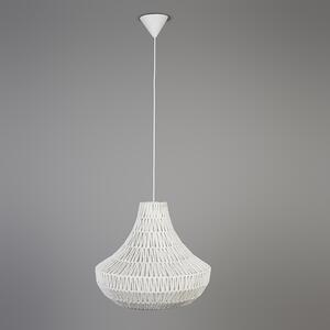 Retro viseća lampa bijela 50 cm - Lina Cono 50