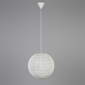 Retro viseća lampa bijela 40 cm - Lina Ball 40