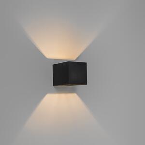 Moderna zidna svjetiljka crna - Transfer