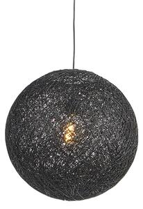 Viseća svjetiljka crna 45 cm - Corda