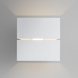 Moderna zidna lampa bijela 9,7 cm - Transfer Groove