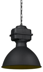 Industrijska viseća svjetiljka mala mat crna - Sicko