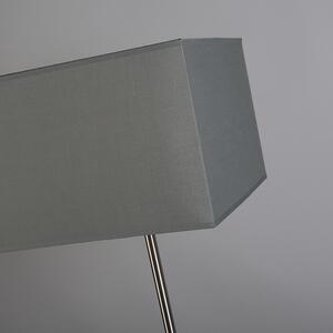 Moderna podna svjetiljka siva - VT 1