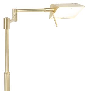 Dizajn stolne svjetiljke zlatne boje s LED diodom s dimerom - Notia