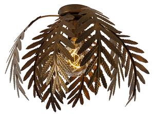 Vintage stropna svjetiljka zlatna 34 cm - Botanica