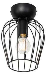 Moderna stropna svjetiljka crna - Palica