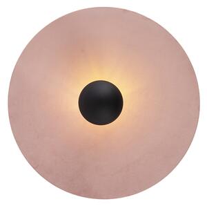 Stropna svjetiljka crna ravna nijansa ružičasta 45 cm - Combi