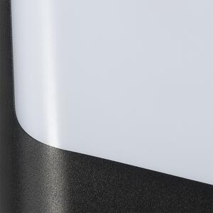 Dizajn vanjska zidna svjetiljka crna uklj. LED IP44 sa senzorom svjetlo-tamno - Khuvan