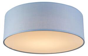 Stropna svjetiljka plava 30 cm uklj. LED - Drum LED