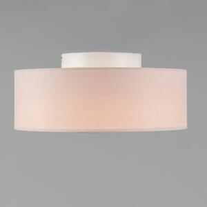 Stropna svjetiljka ružičasta 30 cm uklj. LED - Drum LED