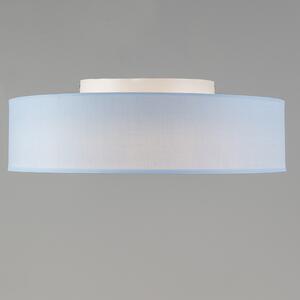 Stropna svjetiljka plava 40 cm uklj. LED - Drum LED