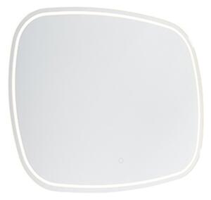 Moderno kupaonsko ogledalo 60x80 cm, uključujući LED sa dimerom IP44 - Miral