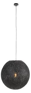 Country svjetiljka za vješanje crna 60 cm - Corda
