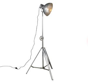 Industrijska podna svjetiljka čelik - Samia Sabo