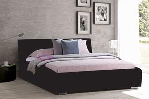 Krevet MAX sa podiznom podnicom i spremištem-Crna-160x200 cm