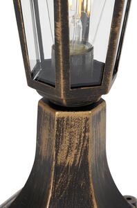 Vanjska svjetiljka antikni mesing IP44 - New Haven