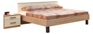 Krevet MIA 6615 Hespo-Driftwood/Bež-90x200 cm
