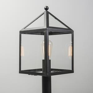 Stup za vanjsku svjetiljku crni 100 cm - Amsterdam