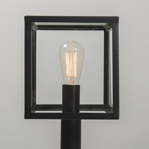 Moderni vanjski stup lampe crne boje 100 cm - Rotterdam