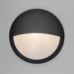 Zidna svjetiljka crna IP65 - Lucia